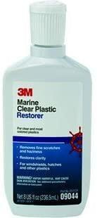 3M MARINE CLEAR PLASTIC RESTORER & WAX ML.250 3M 09044 BIANCA