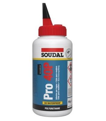 COLLA POLIURETANICA SOUDAL PRO 40P D4 GR.750 /
