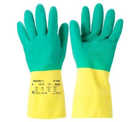 GUANTO ANSELL BICOLOR 87-900