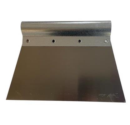 SPATOLA LISCIA ACCIAIO MAN.FERRO MM.200